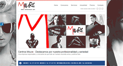 Desktop Screenshot of centrosmoure.com